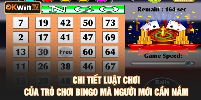 Chi tiết luật chơi của trò chơi Bingo mà người mới cần nắm